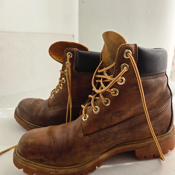 Premium Timberland Leather Boots – Waterproof – Rugged Workwear Style – Men - Picture 2 of 11